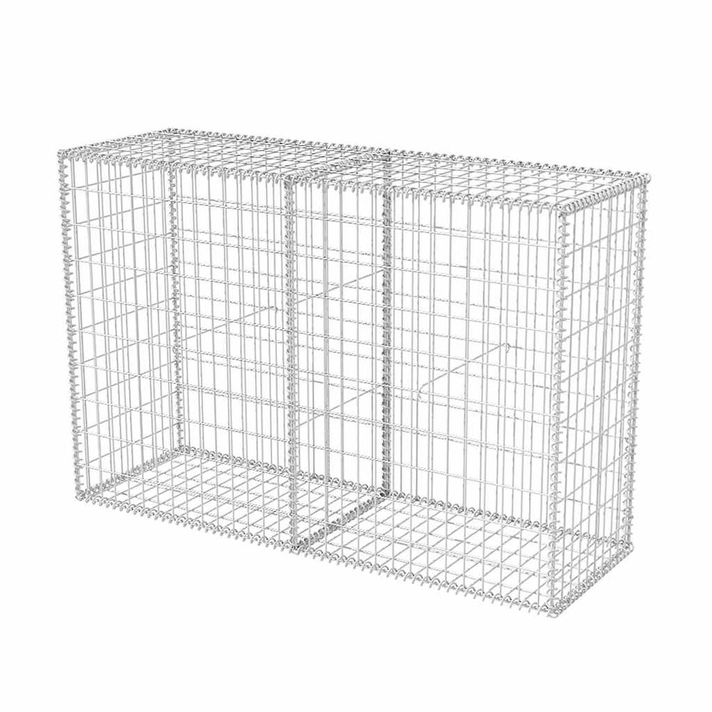 vidaXL Gabion Basket Steel 150×50×100 cm