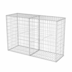 vidaXL Gabion Basket Steel 150×50×100 cm