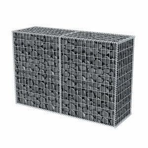 vidaXL Gabion Basket Steel 150×50×100 cm