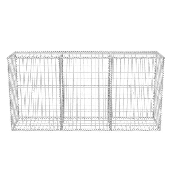 vidaXL Gabion Basket Steel 200×50×100 cm