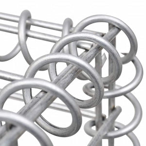 vidaXL Gabion Basket Steel 200×50×100 cm