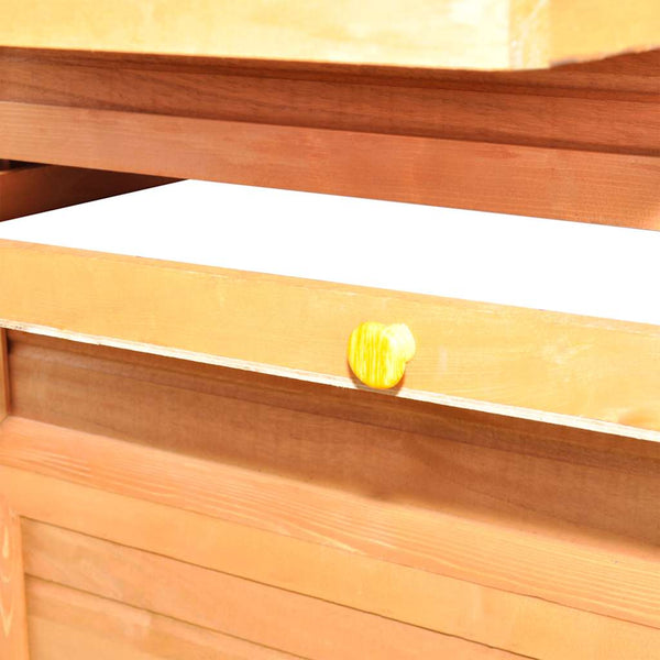 vidaXL Wooden Chicken Coop 295x163x170 cm