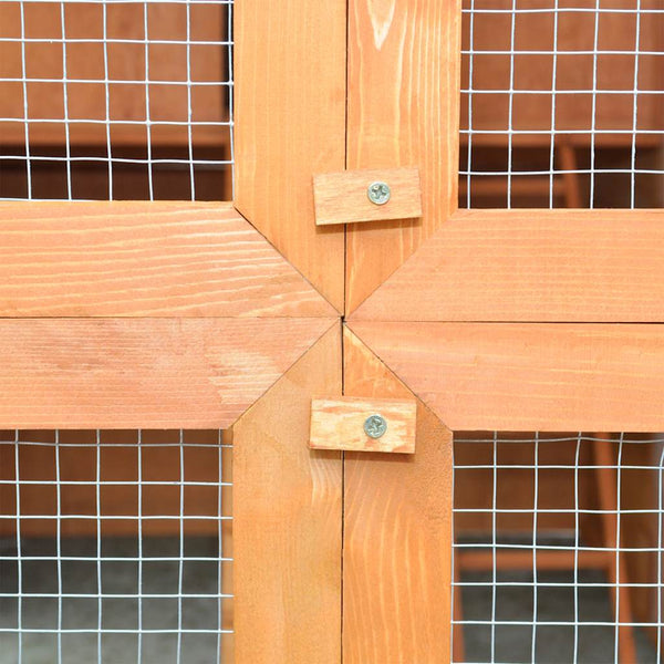vidaXL Wooden Chicken Coop 295x163x170 cm