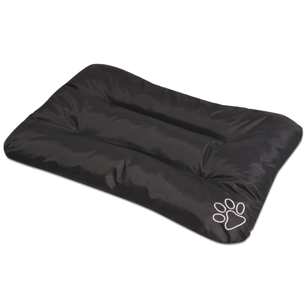 vidaXL Dog Bed Size L Black