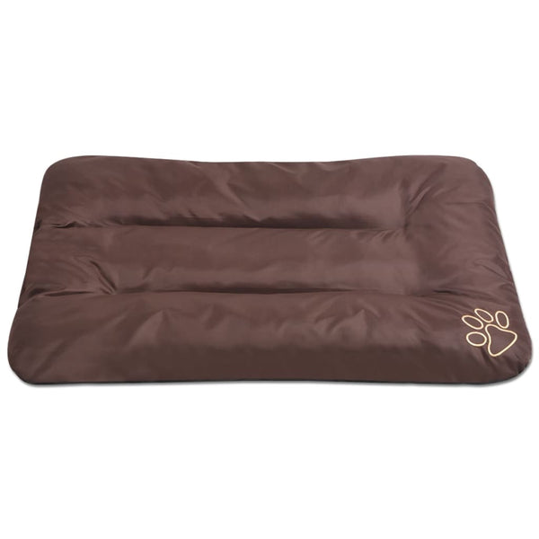 vidaXL Dog Bed Size L Brown