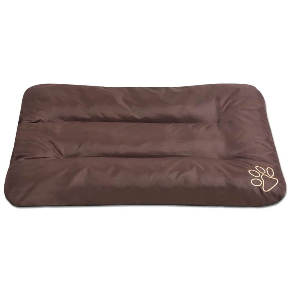vidaXL Dog Bed Size XL Brown