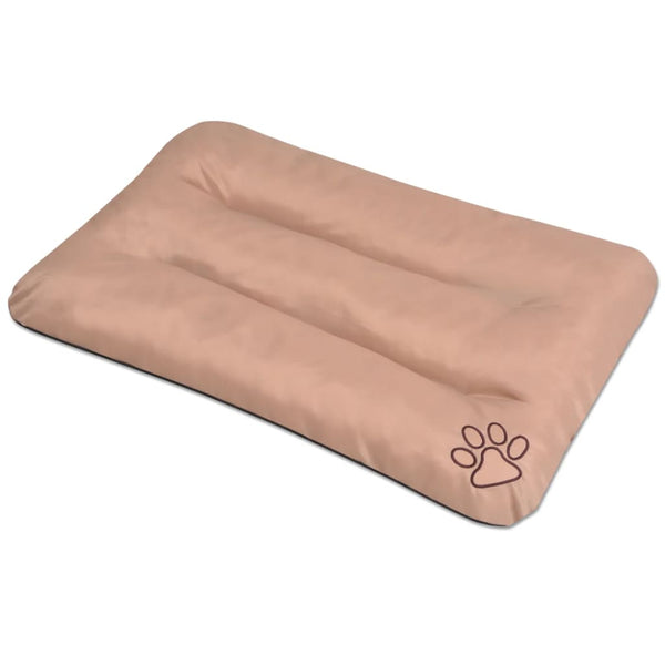 vidaXL Dog Bed Size L Beige