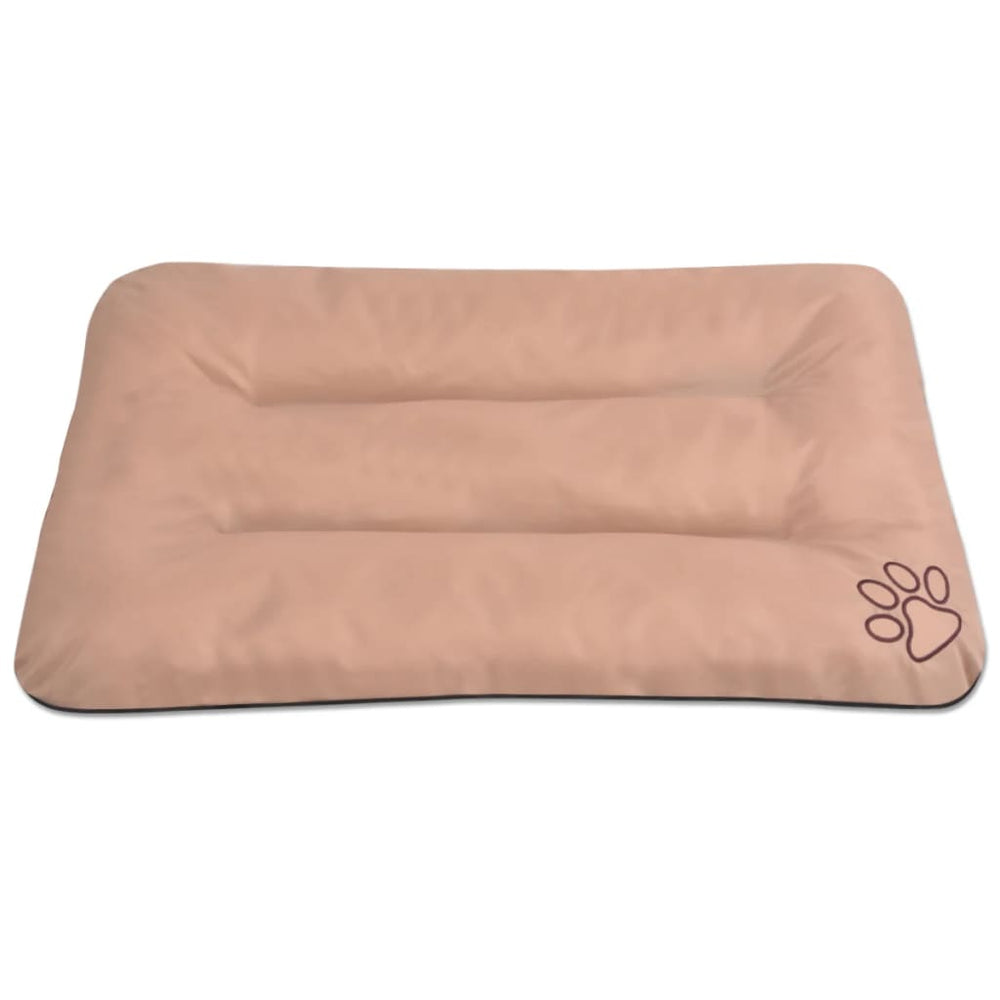 vidaXL Dog Bed Size L Beige