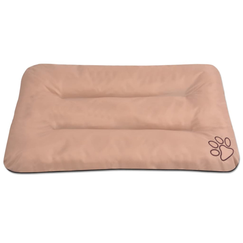vidaXL Dog Bed Size XL Beige