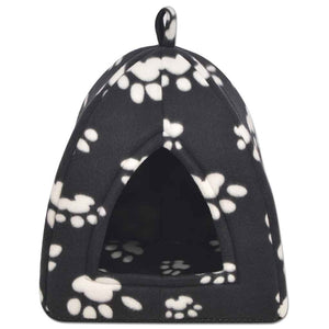 vidaXL Cat Cave Size L Black
