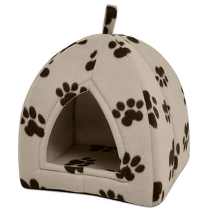vidaXL Cat Cave Size L Beige