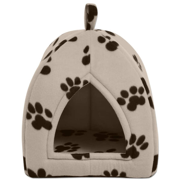 vidaXL Cat Cave Size L Beige