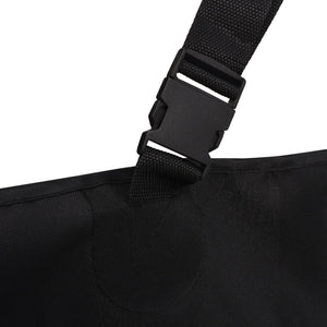 vidaXL Pet Back Seat Cover 148x142 cm Black