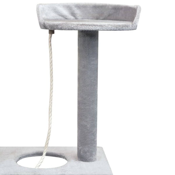 vidaXL Cat Scratching Tree 150 cm Grey