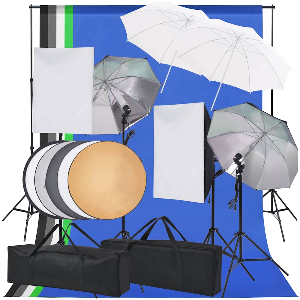 vidaXL Photography Studio Lighting Kit