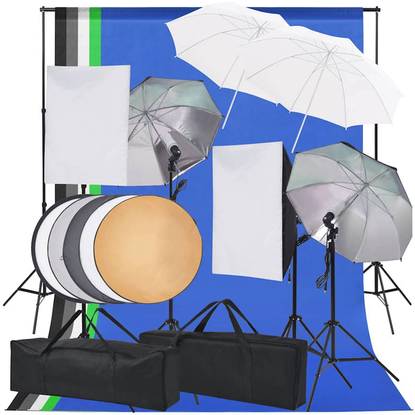 vidaXL Photography Studio Lighting Kit