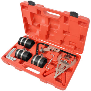 vidaXL 11-Piece Piston Ring Compressor Set