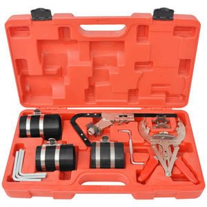 vidaXL 11-Piece Piston Ring Compressor Set