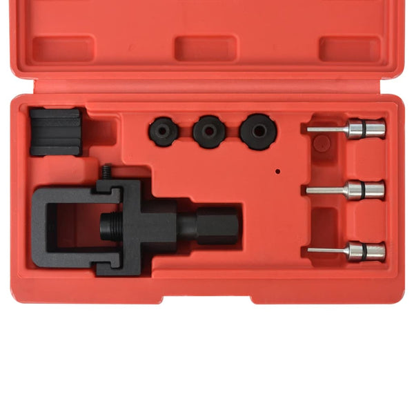 vidaXL 8-piece Motorcycle Chain Breaker and Riveting Tool Set