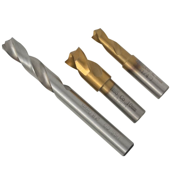 vidaXL 4-Piece Spot Weld Drill Bit Set HSS