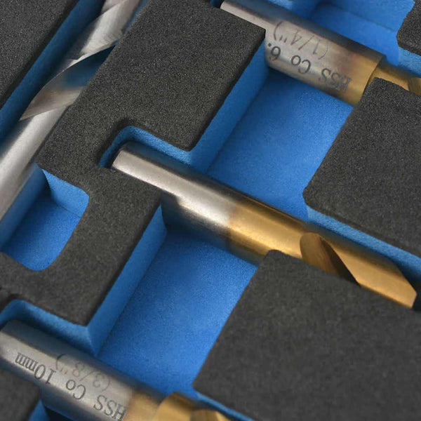 vidaXL 4-Piece Spot Weld Drill Bit Set HSS