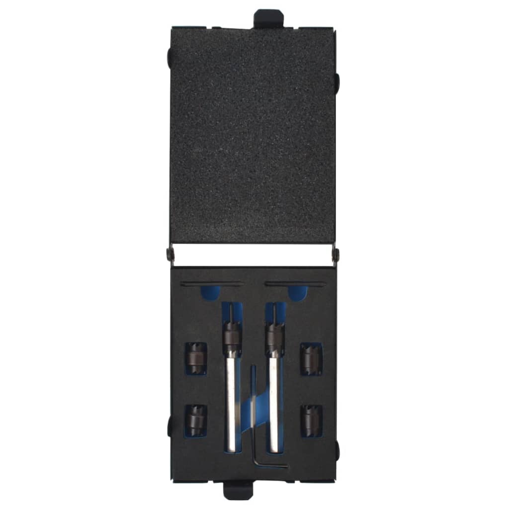 vidaXL 9-piece HSS Spot Weld Drill Bit Set