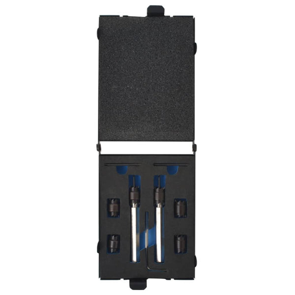 vidaXL 9-piece HSS Spot Weld Drill Bit Set