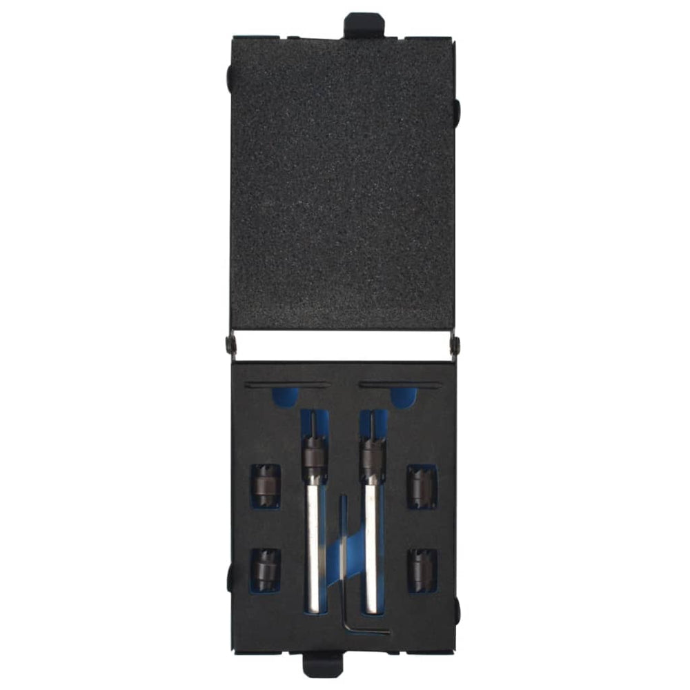 vidaXL 9-piece HSS Spot Weld Drill Bit Set