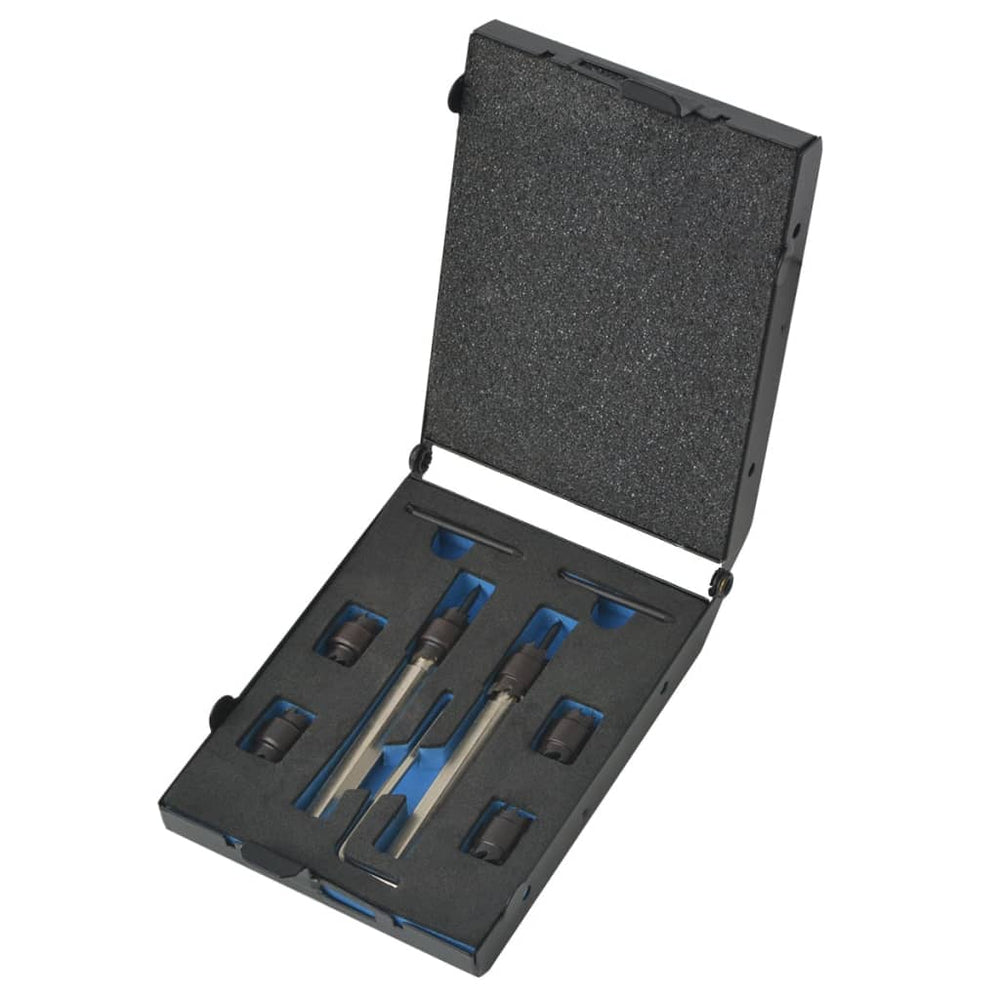 vidaXL 9-piece HSS Spot Weld Drill Bit Set