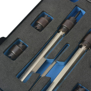vidaXL 9-piece HSS Spot Weld Drill Bit Set