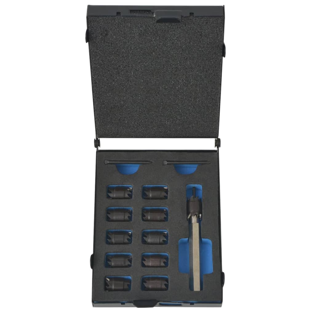 vidaXL 13-Piece Spot Weld Cutter Set HSS