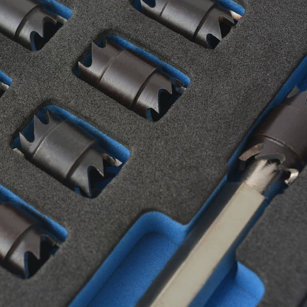 vidaXL 13-Piece Spot Weld Cutter Set HSS