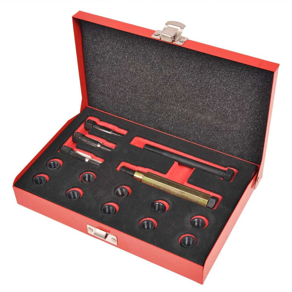 vidaXL Glow Plug Thread Repair Kit 15-pc. M10 x 1.0 mm