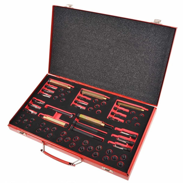 vidaXL Glow Plug Thread Repair Kit 63-piece M8 M9 M10 M12