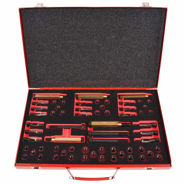 vidaXL Glow Plug Thread Repair Kit 63-piece M8 M9 M10 M12
