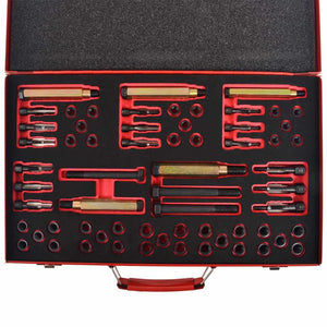 vidaXL Glow Plug Thread Repair Kit 63-piece M8 M9 M10 M12