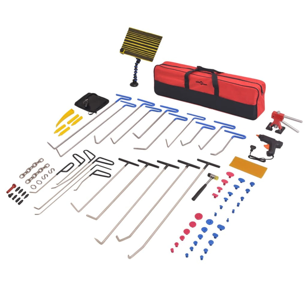 vidaXL 87-piece Dent Repair Kit Stainless Steel