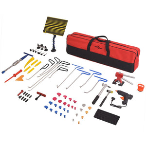 vidaXL 80-Piece Dent Repair Kit Stainless Steel