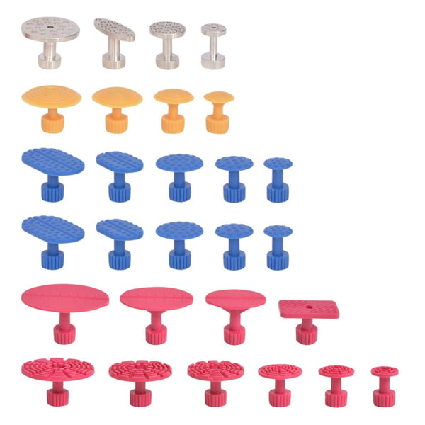 vidaXL 80-Piece Dent Repair Kit Stainless Steel