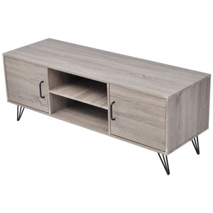 vidaXL TV Cabinet Grey 120x40x45 cm Grey