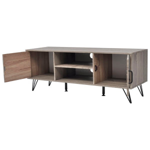 vidaXL TV Cabinet Grey 120x40x45 cm Grey