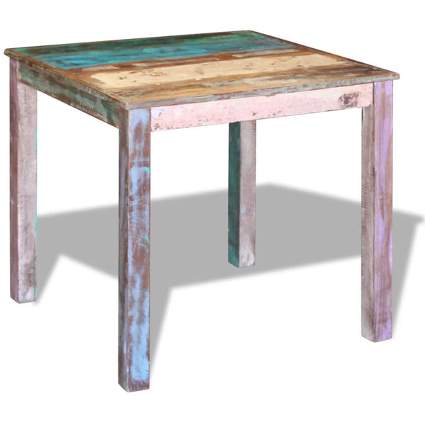 vidaXL Dining Table Reclaimed Solid Wood 80x82x76 cm