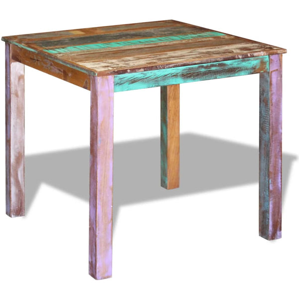vidaXL Dining Table Reclaimed Solid Wood 80x82x76 cm