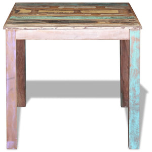 vidaXL Dining Table Reclaimed Solid Wood 80x82x76 cm