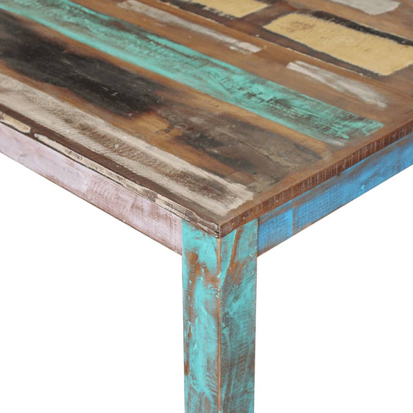 vidaXL Dining Table Reclaimed Solid Wood 80x82x76 cm