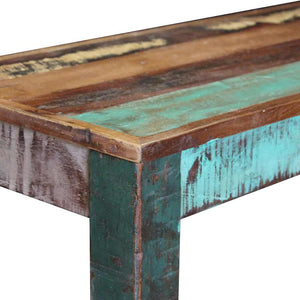 vidaXL Bench Reclaimed Wood 110x35x45 cm