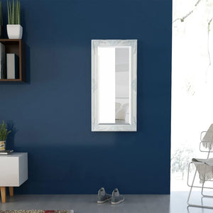 vidaXL Baroque Style Wall Mirror 100x50 cm White
