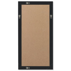 vidaXL Baroque Style Wall Mirror 100x50 cm Black