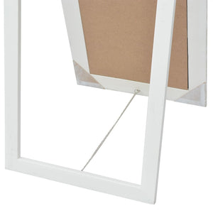 vidaXL Baroque Style Full-Length Mirror 160x40 cm White