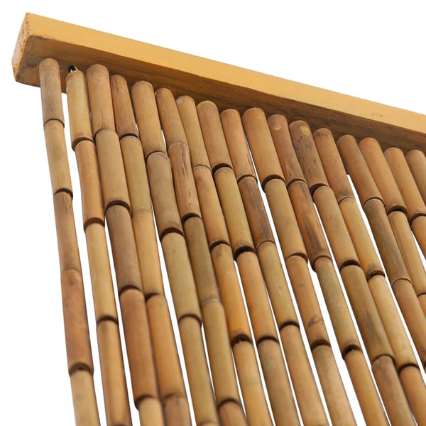 vidaXL Bamboo Beaded Curtain 90x200 cm